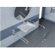 Νιπτήρας Μπάνιου ΑΜΕΑ Κρεμαστός 60x50cm Cerastyle 017100-U Λευκός